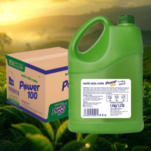 Nước rửa chén Power100 hương trà xanh 1.4kg