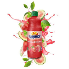 Nước Ép Cô Đặc Ổi và Dâu Sunquick 700ml