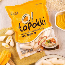 Bánh gạo nhân phô mai Topokki 500g
