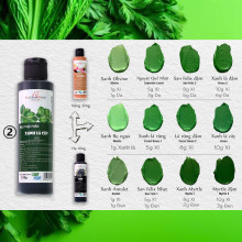 Màu thực phẩm xanh lá cây Unicorn 210g