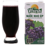 Nước nho ép Vfresh Grape Juice 1L