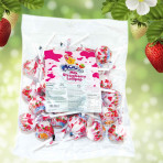 Kẹo mút vị dâu và sữa Beardy Strawberry n Milk Lollipop 10gr